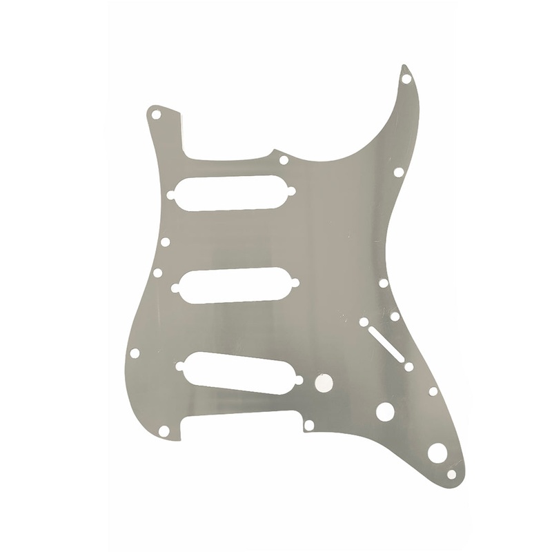 ALUMINUM PICKGUARD SHIELD FOR STRATOCASTER