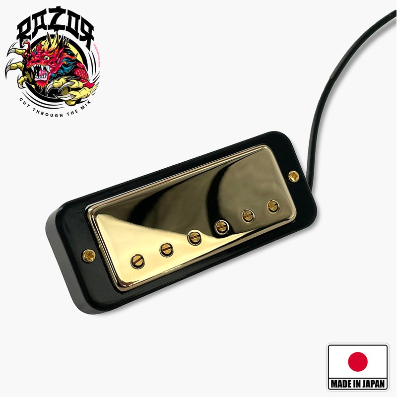 Razor Ritorubakk Little Bucker Mini-Humbucking Pickup for Gibson Deluxe – Gold