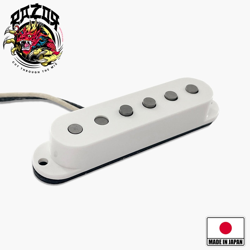 Razor Spmn Super Moon Bridge Pickup For Stratocaster – White