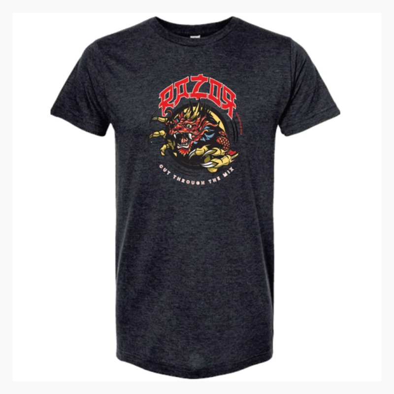 Razor T-Shirt – Heather Grey