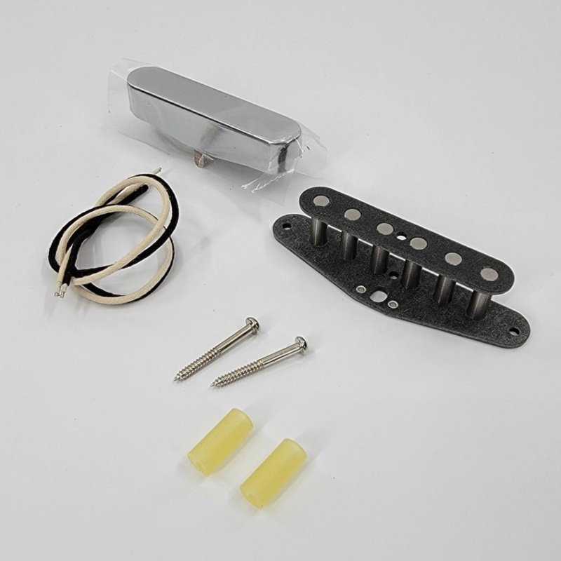 Allparts Pickup Winding Kit for Tele – Neck Chrome Cover