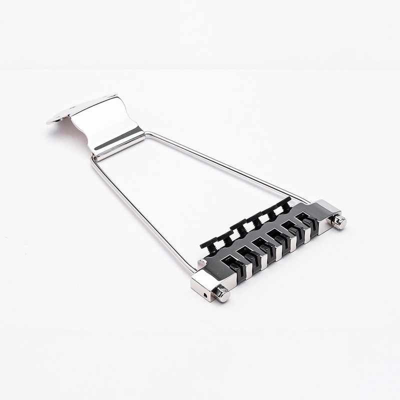 Leo Quan Badass FTT Fine Tuner Trapeze Tailpiece, Nickel