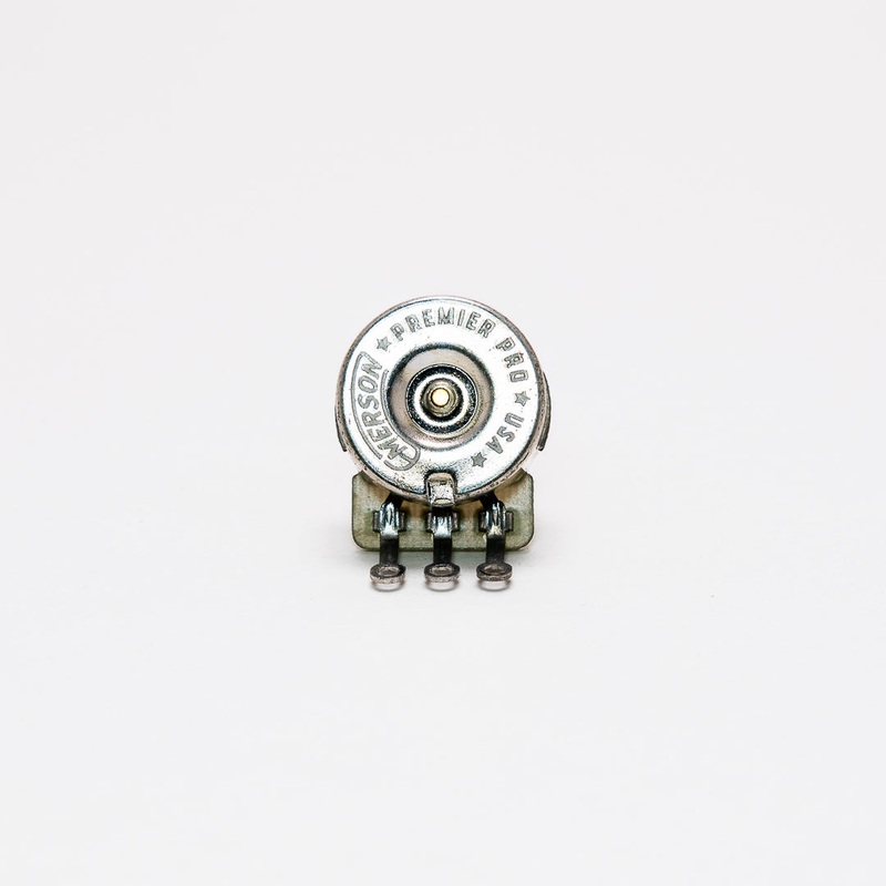 Emerson Custom Premium Potentiometer – 1Meg, Short Split Shaft