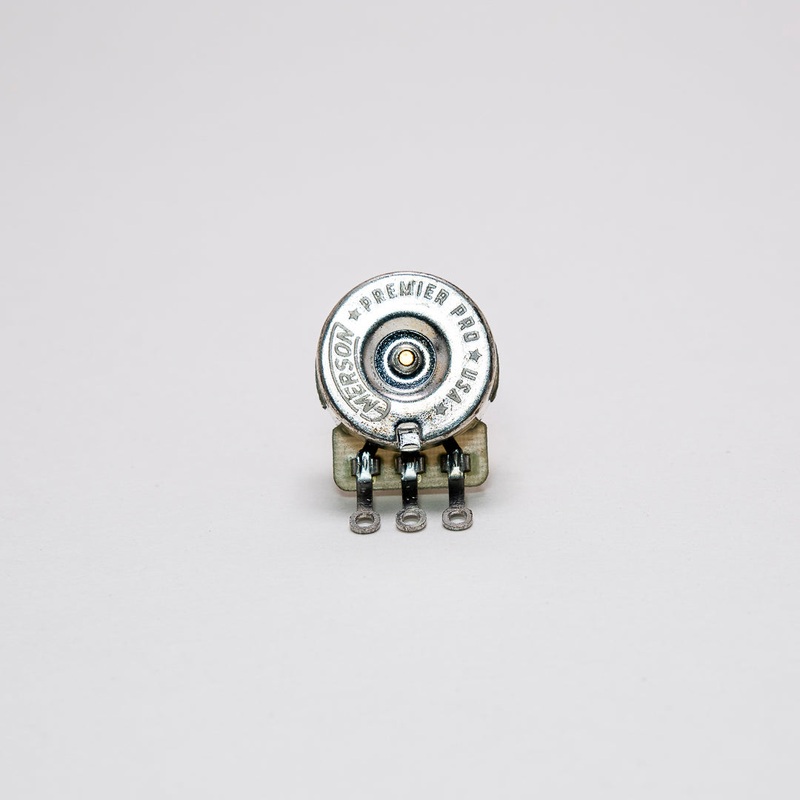 Emerson Custom Premium Potentiometer – 250k, Short Split Shaft