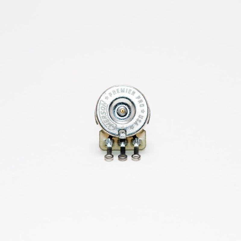 Emerson Custom Premium Potentiometer – 500k, Short Solid Shaft