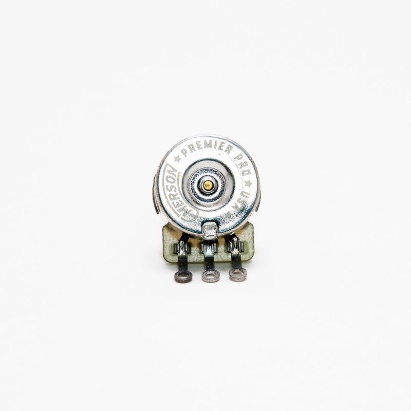 Emerson Custom Premium Potentiometer – 500k, Short Split Shaft