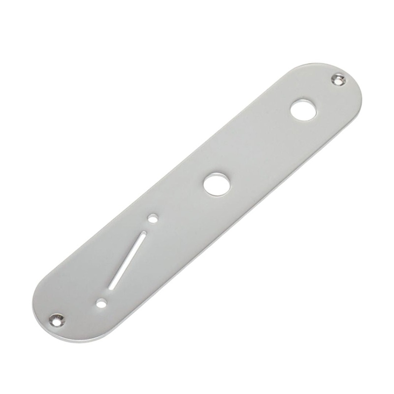 Goldo Control Plate for Telecaster, Slanted Switch – Chrome
