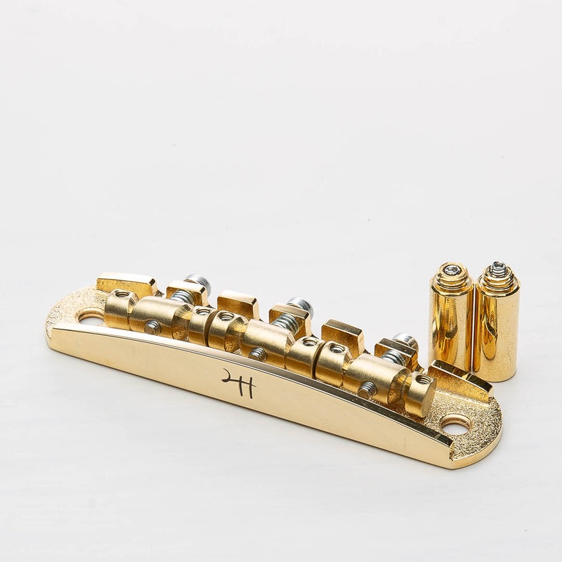 Halon – Steel Offset Bridge w/ Brass Saddles – Metric