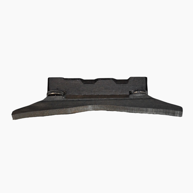 MB-0508 Adjustable Mandolin Bridge with Compensated Top W/ 18 plug
