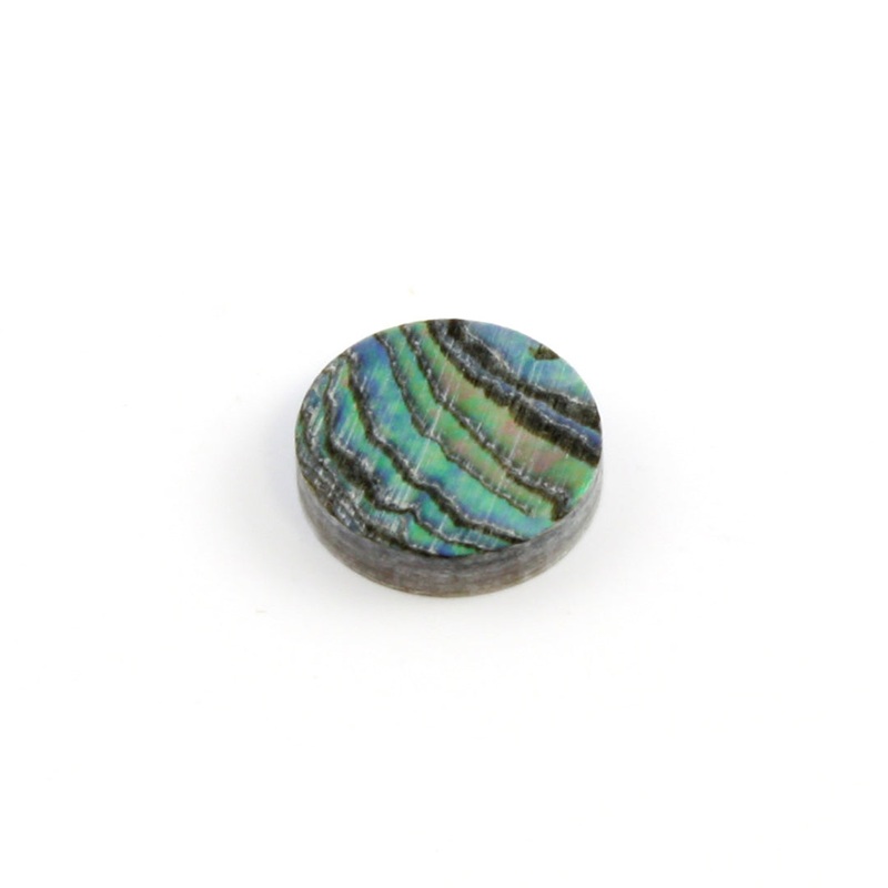 Abalone 8mm Organic Shell Inlay Dots