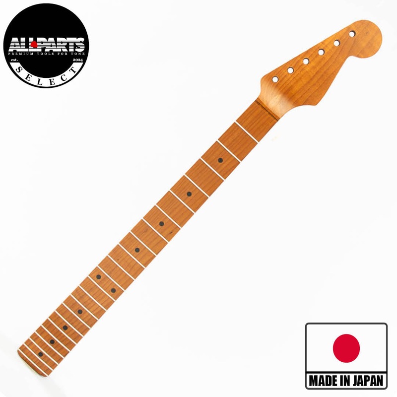 Allparts Select Tribute Series Layla Replacement Strat Neck Roasted Maple – Licensed by Fender