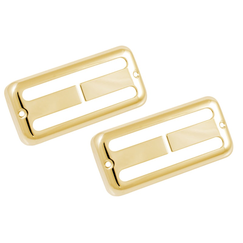 Gold Filtertron-style Pickup Cover Set