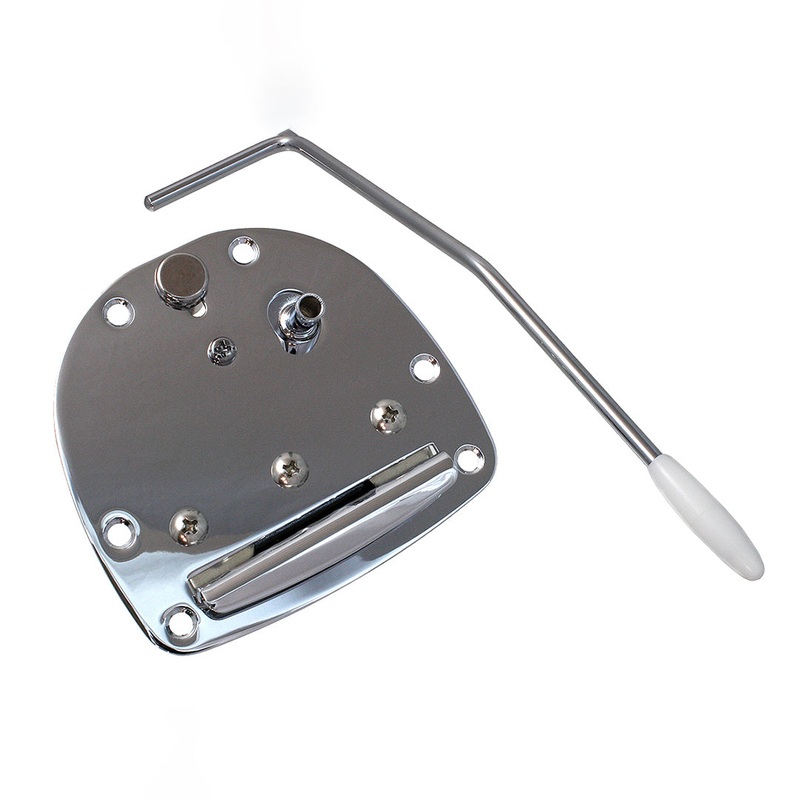 SB-0211-010 Chrome Jazzmaster Jaguar Tremolo Tailpiece