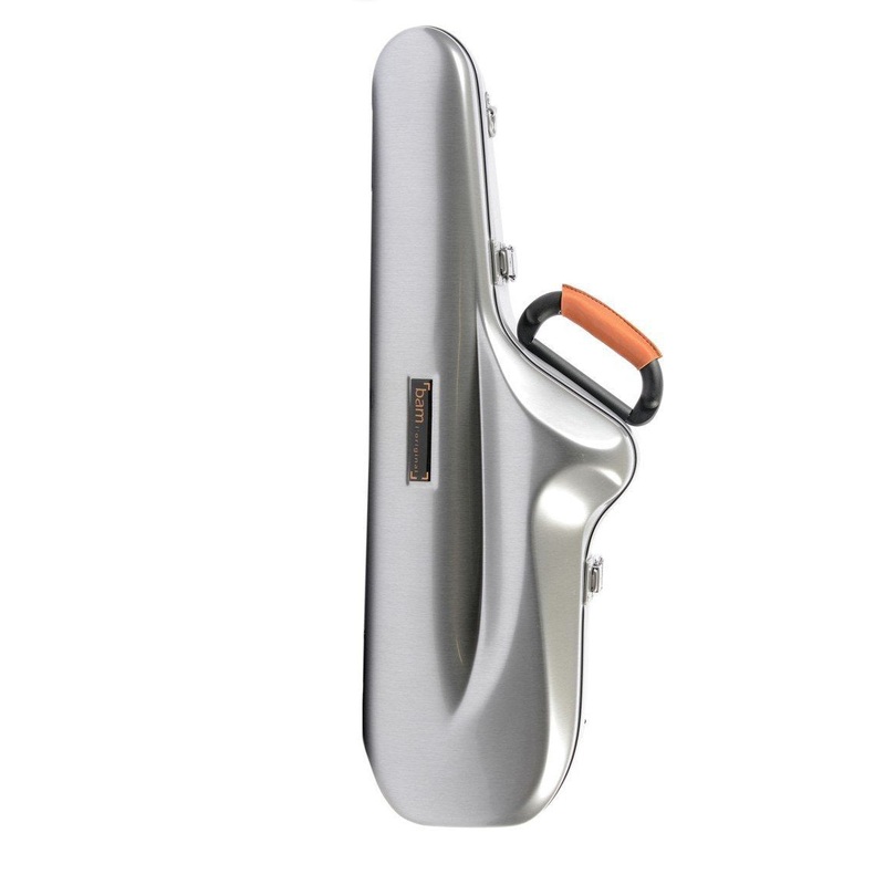 Bam – La Defense Cabine Alto Saxophone Case (Brushed Aluminium)