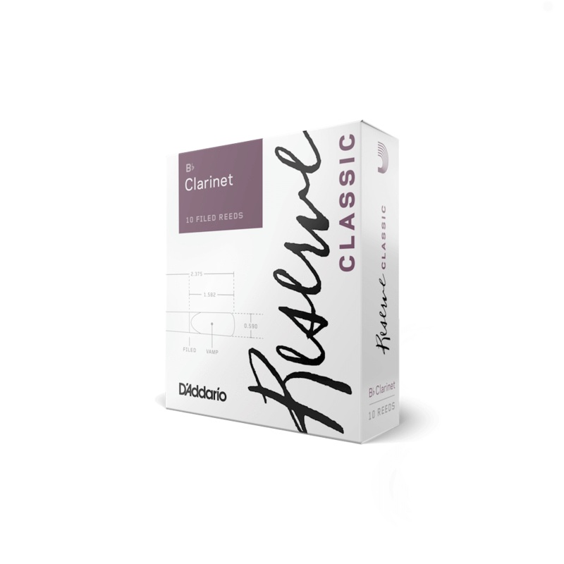 D’Addario – Reserve Classic Bb Clarinet Reeds