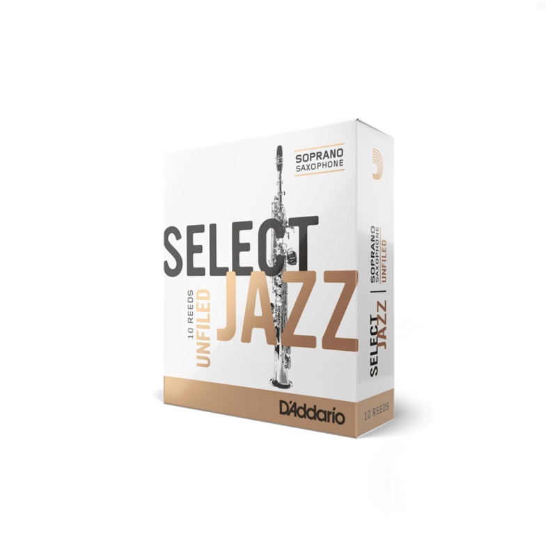 D’Addario – Select Jazz Unfiled Soprano Saxophone Reeds