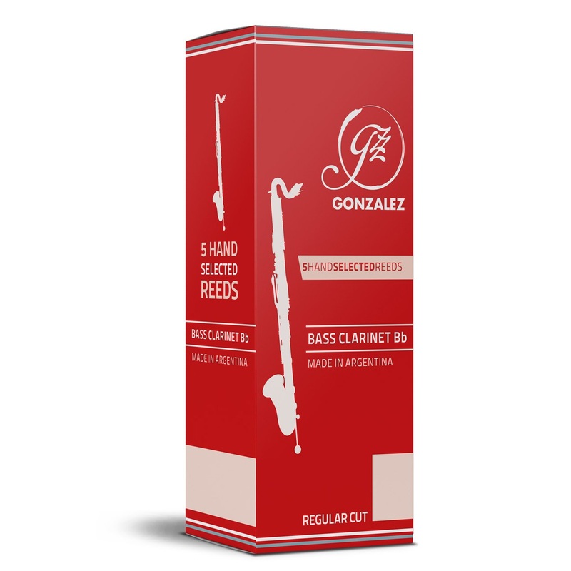 Gonzalez – Regular Cut (RC) Bass Clarinet Reeds