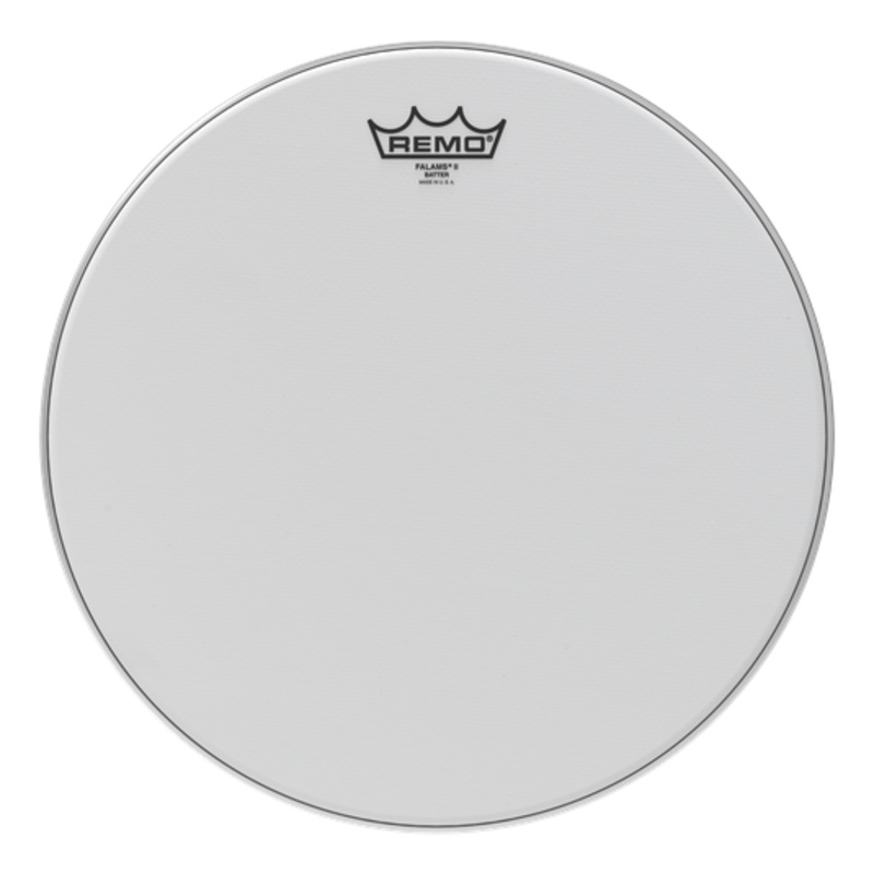 Remo – 14 Batter Crimped Falams II Smooth White Drum Head