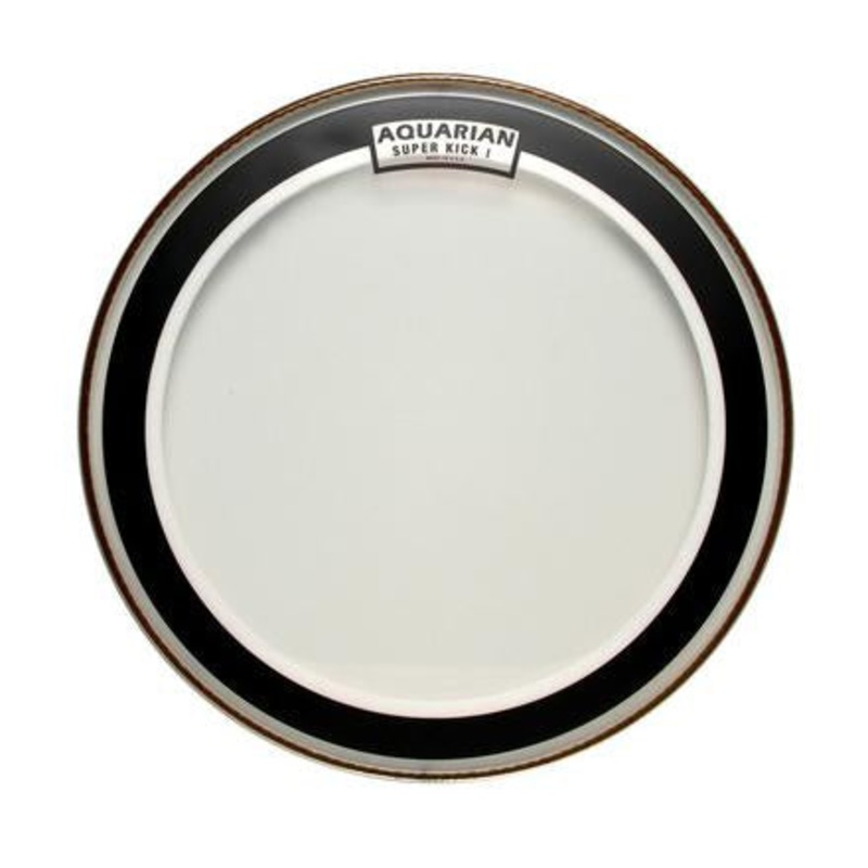 Aquarian – Super Kick I Series Single-Ply Clear Batter Bass Drum Heads