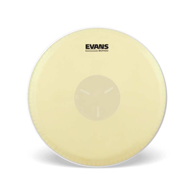 Evans – Tri-Center Bongo Drum Heads (Pack of 7 1/4 & 8 5/8)