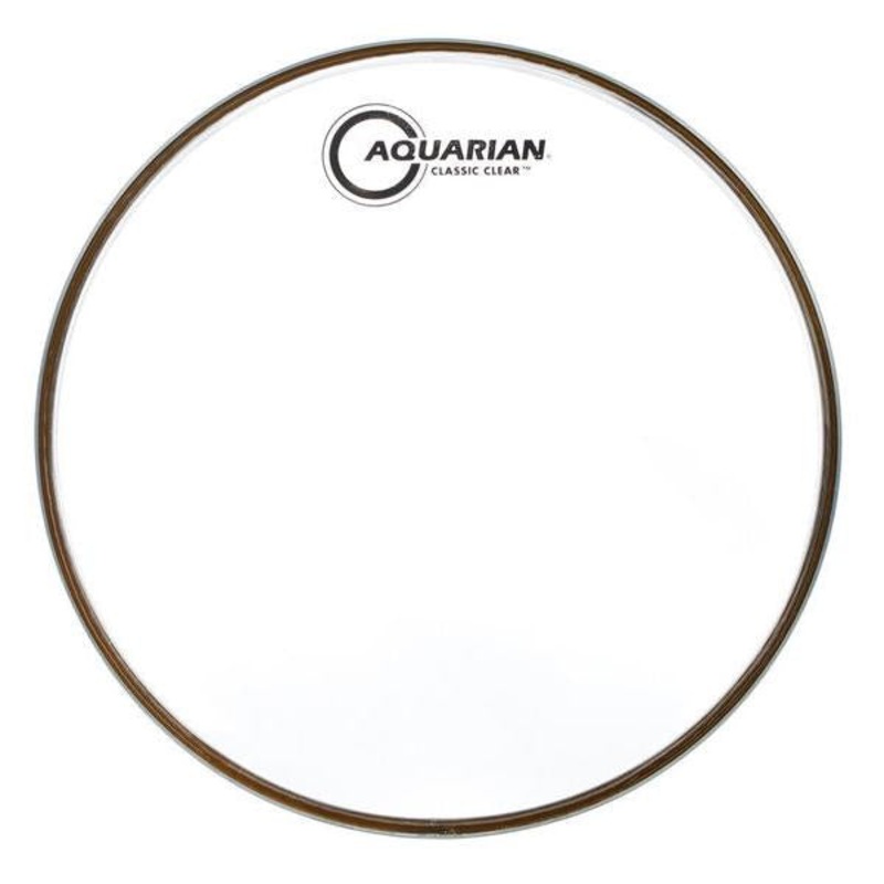 Aquarian – Classic Clear Series Single Ply Resonant Drum Heads