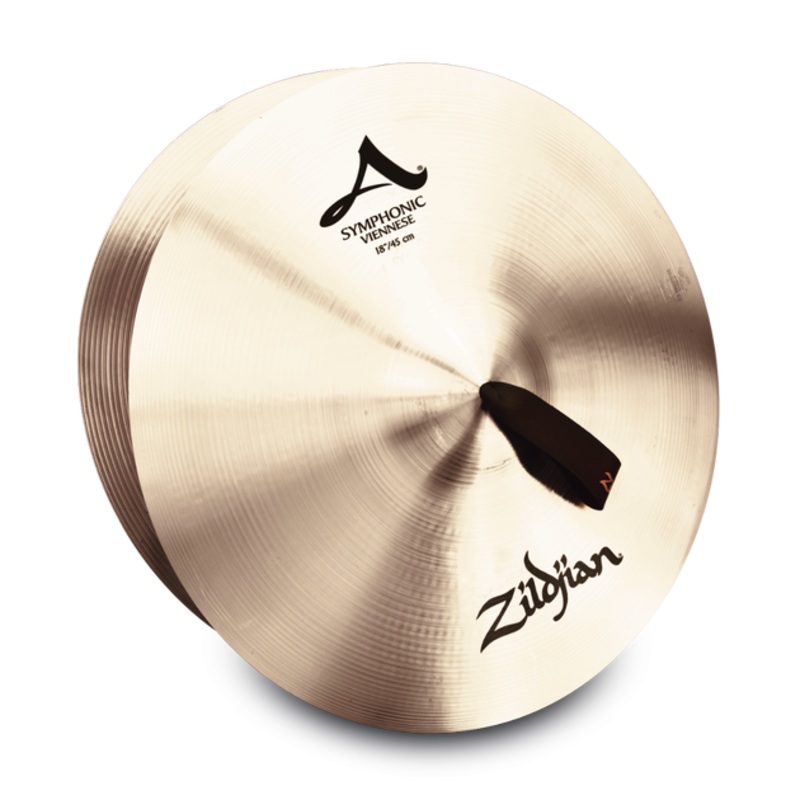 Zildjian – 18 A Orchestral Symphonic Viennese Tone Crash Cymbals