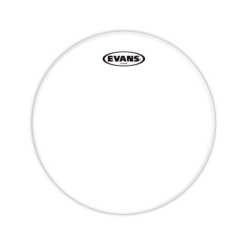 Evans – Resonant Glass Clear Drum Heads