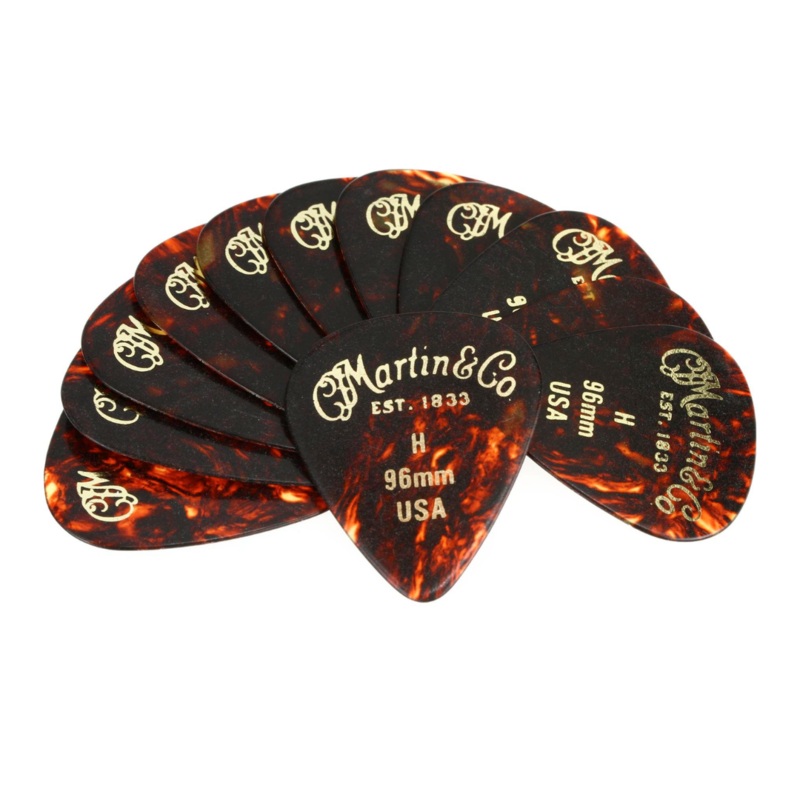 Martin – #1 Heavy 96mm Guitar Picks (Pack of 12)