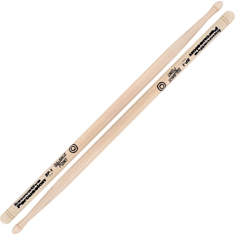 Innovative Percussion – BP-1 Jim Riley Balance Point Signature Drumset Sticks (Hickory)