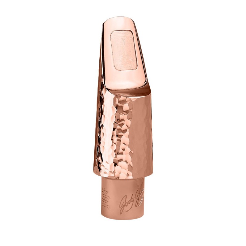 JodyJazz – Hand-Hammered HH Limited Edition Tenor Saxophone Mouthpiece With Power Ring Bundle (Rose Gold)