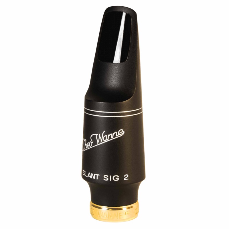 THEO WANNE – SLANT SIG 2 Tenor Saxophone Mouthpiece (Hard Rubber)