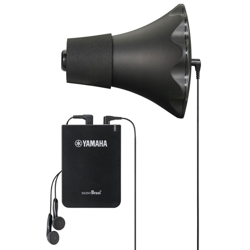 Yamaha – SB6X – Silent Brass Pickup Mute and Personal Studio for Flugelhorn (with Brass Resonance Modeling)