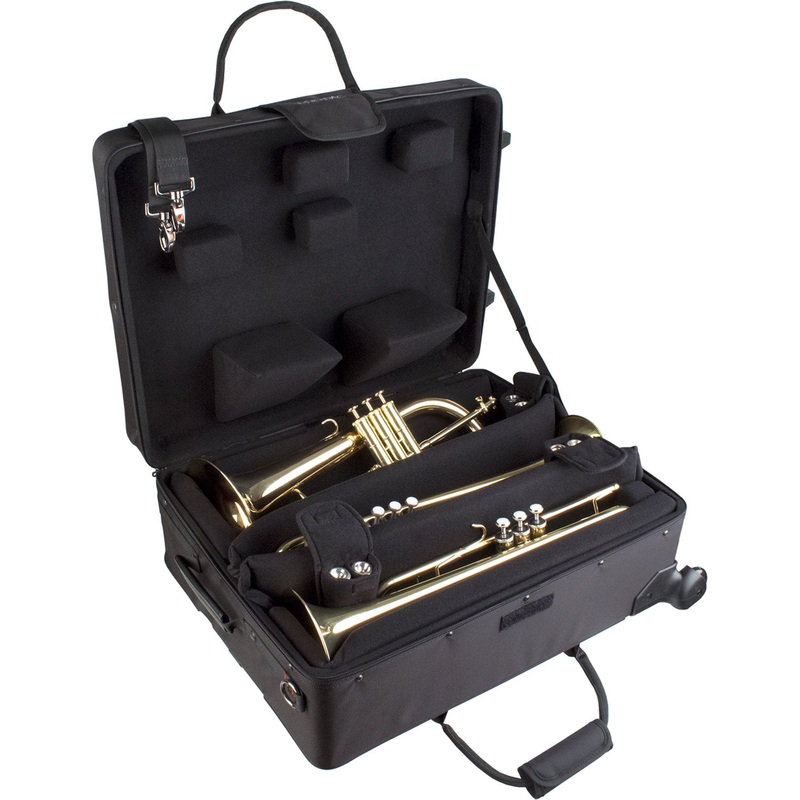 Protec – IP301QWL Quad Horn IPAC Case with Wheels (Trumpet/Flugelhorn)