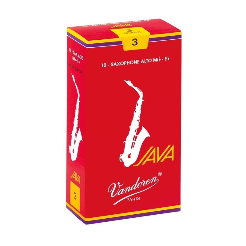 Vandoren – Java Filed – Red Cut Alto Saxophone Reeds