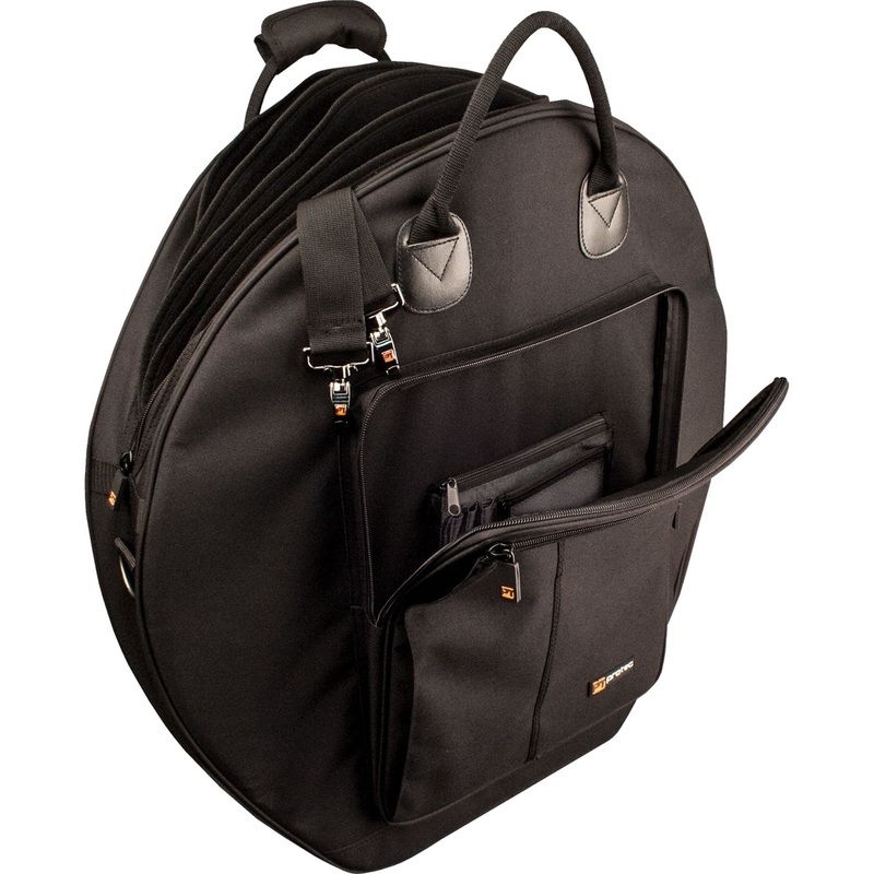 Protec – C232 Deluxe 24 6-Pack Cymbal Bag with Padded Dividers and Puncture Resistant Bottom