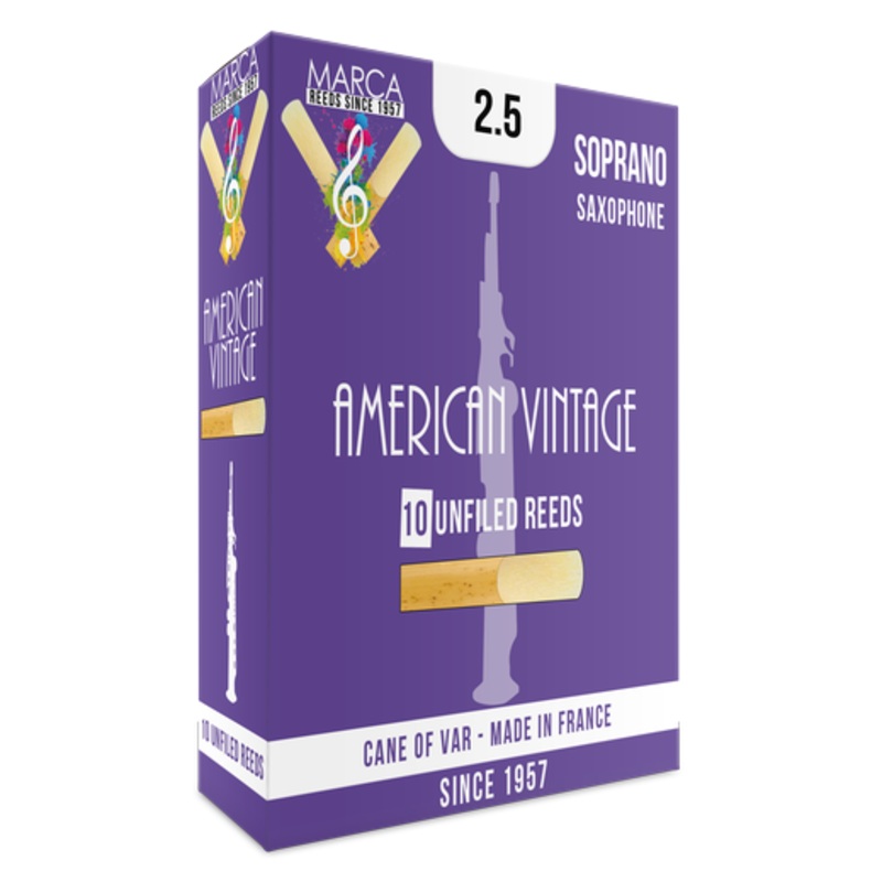 Marca – American Vintage Soprano Saxophone Reeds