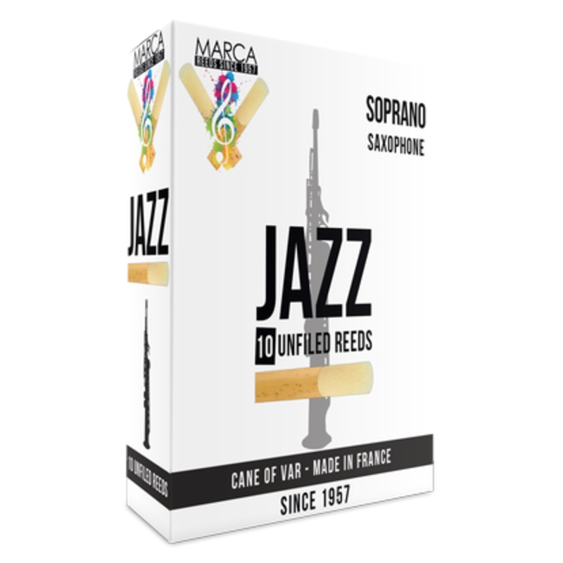 Marca – Jazz Unfiled Soprano Saxophone Reeds