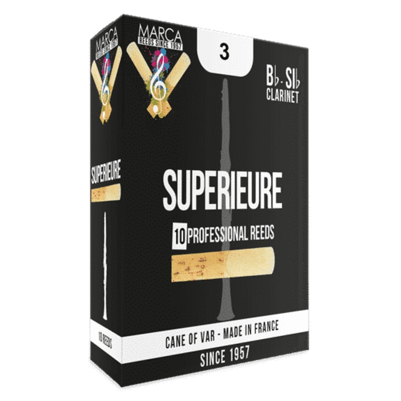 Marca – Superieure Bb Clarinet Reeds