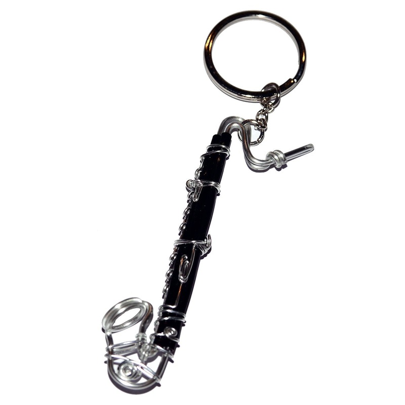 Wire Lover – Bass Clarinet Keychain