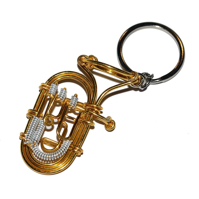 Wire Lover – Euphonium Keychain