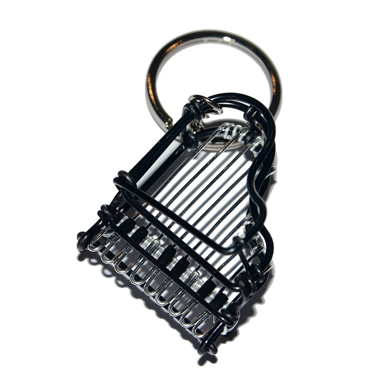 Wire Lover – Piano Keychain (Black)