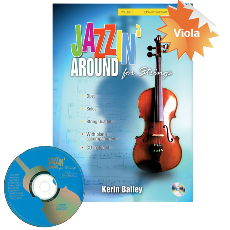 Jazzin Around for Viola with CD