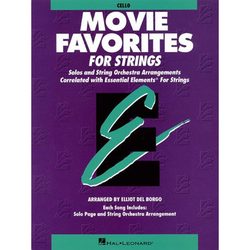 Essential Elements Movie Favourites Cello
