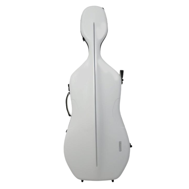 GEWA Air 3.9 Cello Case White Gloss with Red Interior