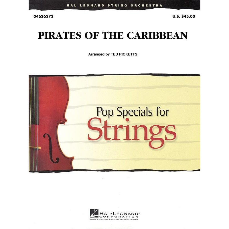 Pirates of The Carribean (arr. Ted Ricketts) for String Orchestra