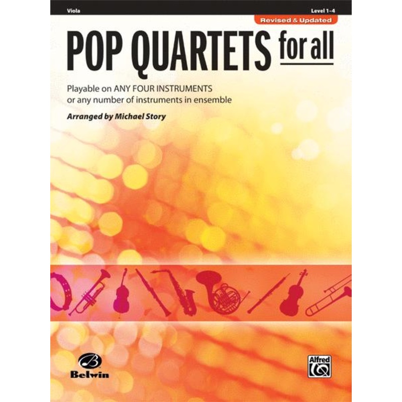 Pop Quartets for All – Viola