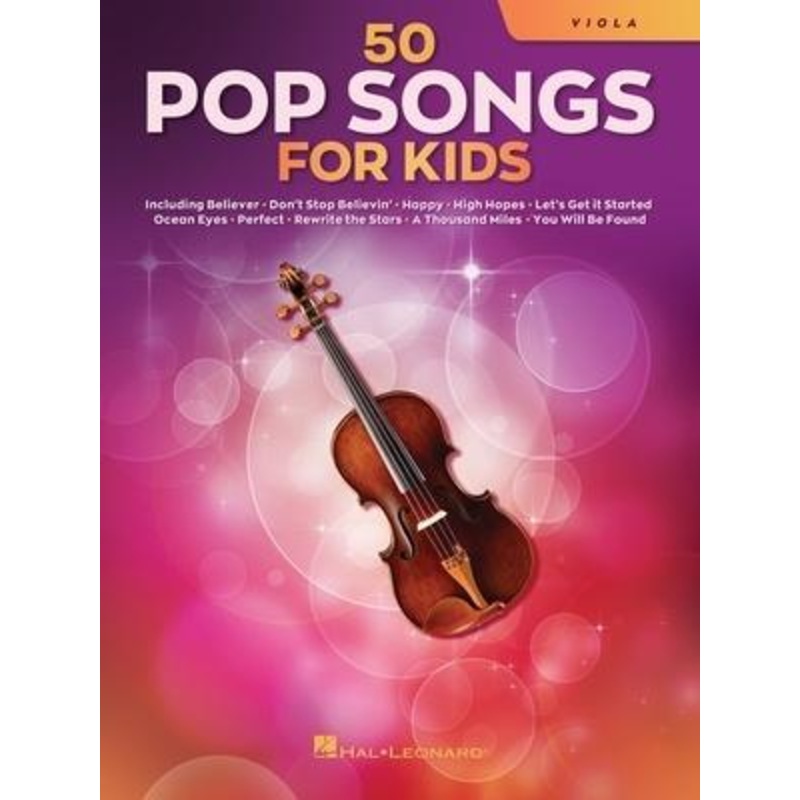 50 Pop Songs for Kids for Viola