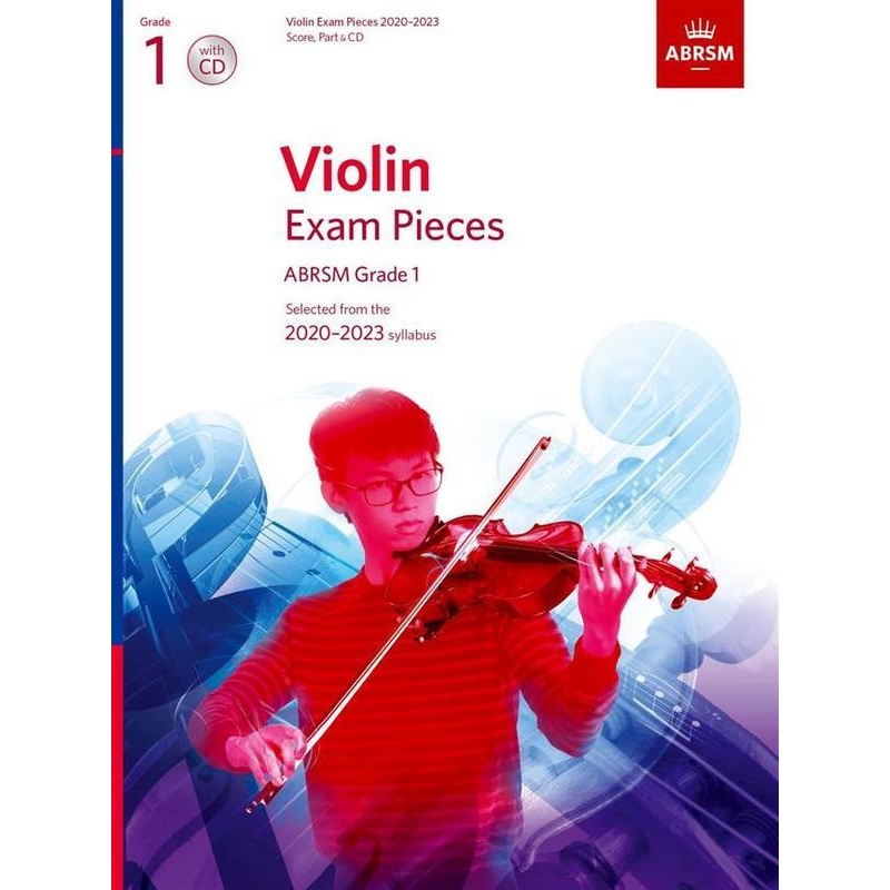 ABRSM Violin Exam Pieces 2020-2023 Grade 1 Score, Part, and CD