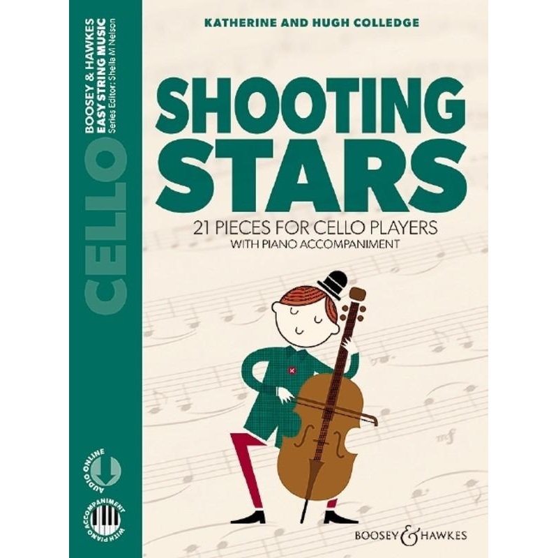 Colledge, Shooting Stars for Cello and Piano New Edition (Boosey and Hawkes)