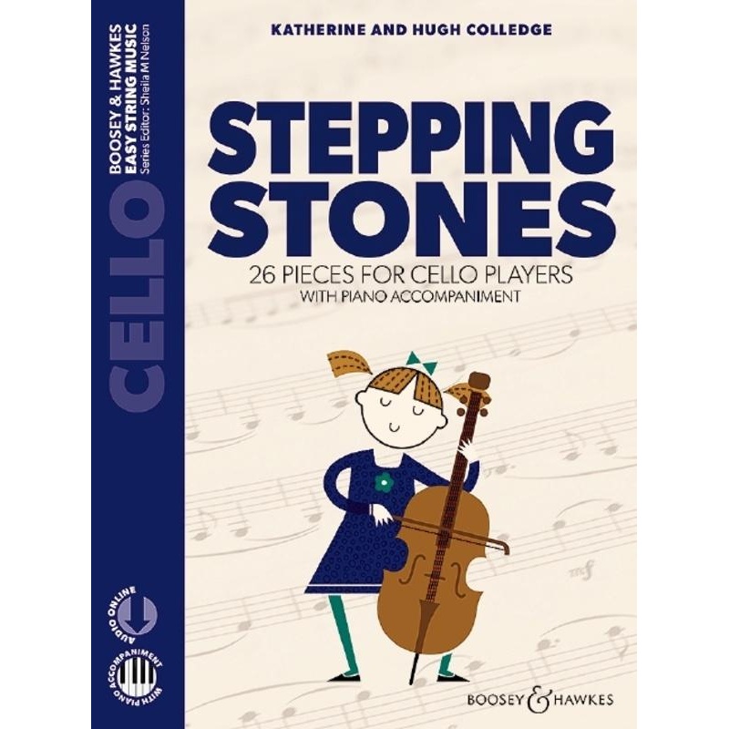 Colledge, Stepping Stones for Cello and Piano New Edition (Boosey and Hawkes)